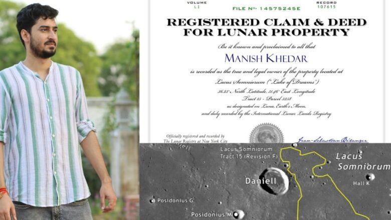 Young entrepreneur ventures into Lunar Real Estate and becomes the Largest Lunar Landowner from his region