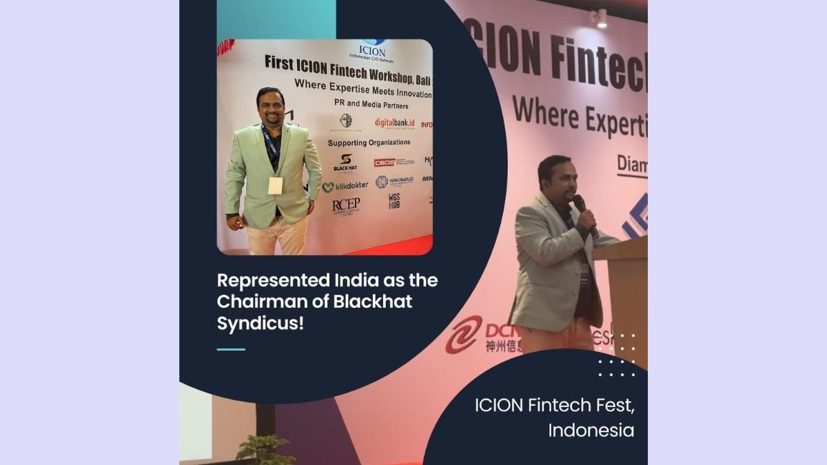Sachin Salunkhe Leads India’s Pioneering Role in Global Fintech Evolution at ICION Fest Sachin Salunkhe Leads India’s Pioneering Role in Global Fintech Evolution at ICION Fest