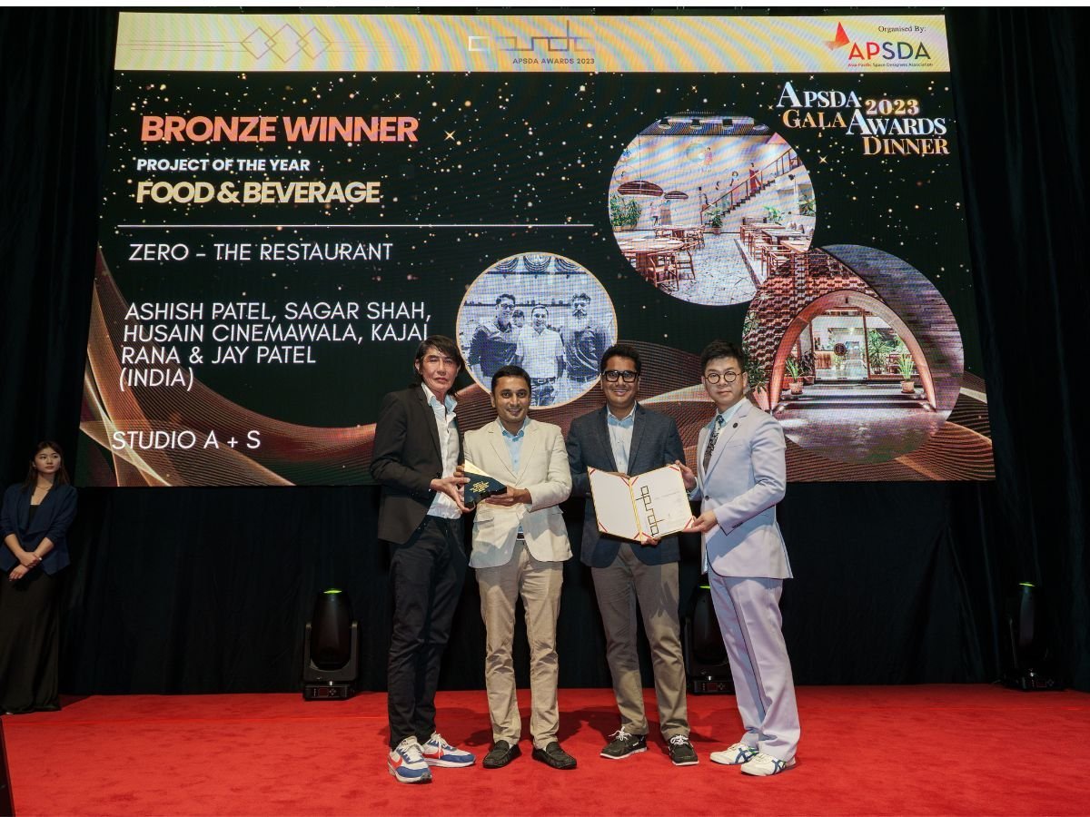“Zero – The Restaurant” by Studio A+S Clinches Bronze at Prestigious APSDA Awards “Zero – The Restaurant” by Studio A+S Clinches Bronze at Prestigious APSDA Awards